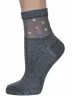 Женские носки LORENZline, Д132, ТЕМНО-СЕРЫЕ