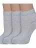 Комплект из 3 пар женских носков Альтаир, 3-С82, СВЕТЛО-СЕРЫЕ