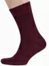 Мужские носки из 100% хлопка RuSocks (Орудьевский трикотаж), М3-11001, рис. 01, ТЕМНО-БОРДОВЫЕ