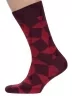 Мужские носки MSCLUB №М39, nm-428, БОРДОВЫЕ