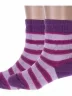 Комплект из 2 пар детских махровых носков Альтаир, 2-С114, СИРЕНЕВО-ФИОЛЕТОВЫЕ