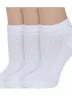 Комплект из 3 пар женских носков Альтаир, 3-С82, БЕЛЫЕ