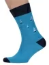 Мужские носки MSCLUB №М29, nm-310, ТЕМНО-ГОЛУБЫЕ