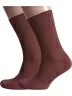 Комплект из 2 пар мужских носков Альтаир, 2-H226, ШОКОЛАД