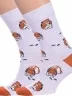 Комплект из 2 пар носков Брестские (БЧК) рис. 165, СЕРЕБРИСТЫЕ (2-21С4200)