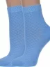 Комплект из 2 пар женских бамбуковых носков ХОХ, 2-G-223, ГОЛУБЫЕ