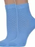 Комплект из 2 пар женских бамбуковых носков ХОХ, 2-G-223, ГОЛУБЫЕ