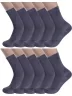 Комплект из 10 пар детских носков Альтаир, 10-А94, ТЕМНО-СЕРЫЕ