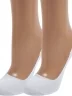 Комплект из 2 пар женских подследников ХОХ, 2-SG-1301, БЕЛЫЕ