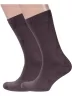 Комплект из 2 пар мужских носков MSCLUB, 2-ПН-01Э, КОРИЧНЕВЫЕ