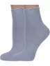 Комплект из 2 пар женских носков без резинки ХОХ, 2-G-1406, СЕРЫЕ