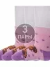 Комплект из 3 пар детских махровых носков Брестские (БЧК), 3-14С3060, рис. 821, БЛЕДНО-РОЗОВЫЕ