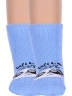 Комплект из 2 пар детских махровых носков Брестские (БЧК), 2-14С3060, рис. 458, ГОЛУБЫЕ