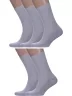 Комплект из 5 пар носков с анатомической резинкой Альтаир, 5-С198, СВЕТЛО-СЕРЫЕ