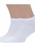 Комплект из 2 пар бамбуковых носков Grinston socks (PINGONS), 2-15D33, БЕЛЫЕ