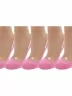 Комплект из 5 пар женских подследников ХОХ, 5-SG-1301, РОЗОВЫЕ