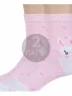 Комплект из 2 пар детских носков "Борисоглебский трикотаж", 2-8С988, РОЗОВЫЕ