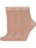Комплект из 3 пар женских капроновых носков Conte Natural, телесные (3-14С-55СП/Tension soft 40Н)