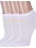 Комплект из 3 пар женских спортивных носков Альтаир, 3-А217, БЕЛЫЕ