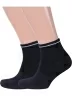 Комплект из 2 пар спортивных носков Рина+, 2-А 12, ЧЕРНЫЕ