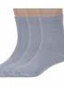 Комплект из 3 пар детских бамбуковых носков ХОХ, 3-D-1425, СЕРЫЕ