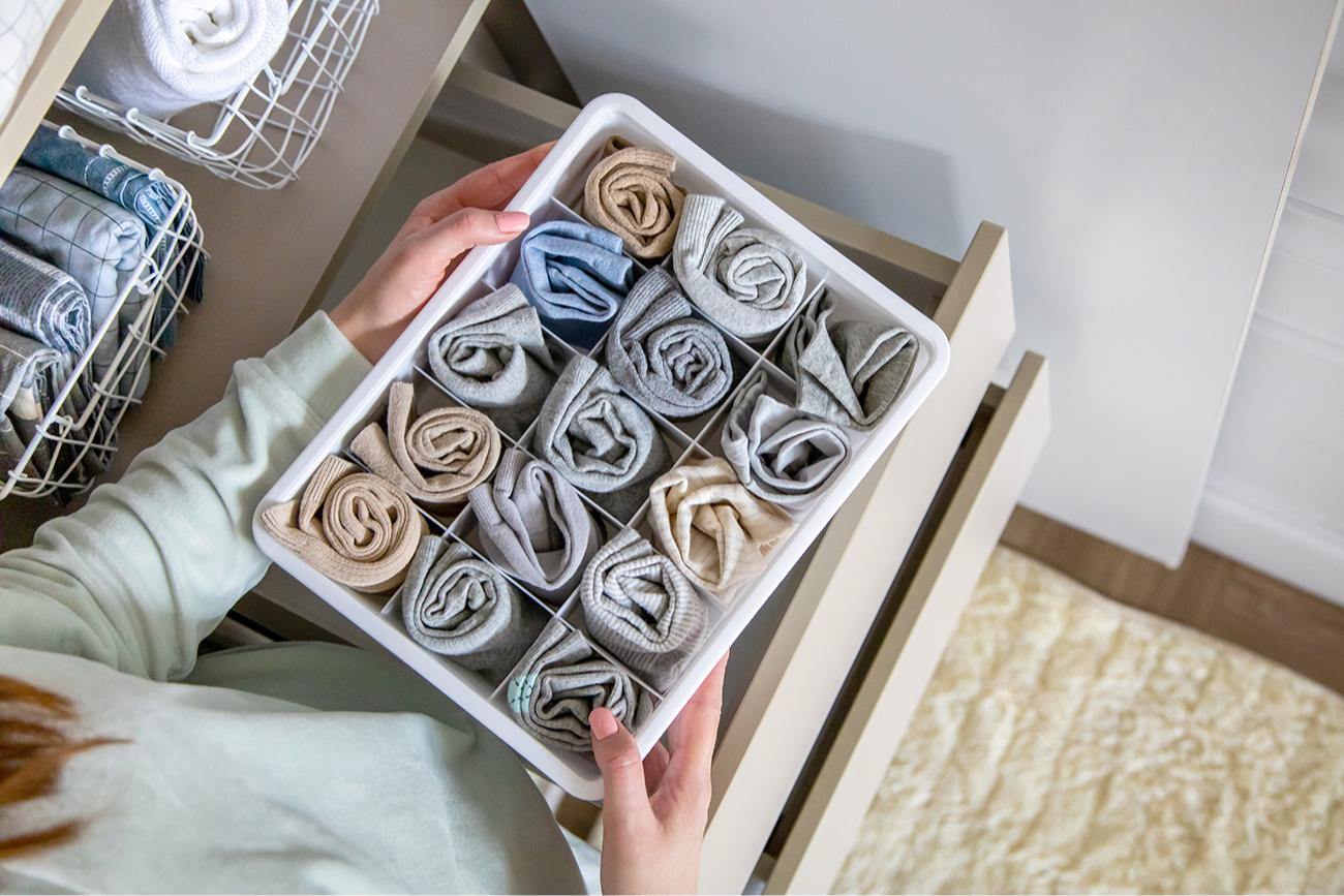 Удобная методика хранения Мари Кондо