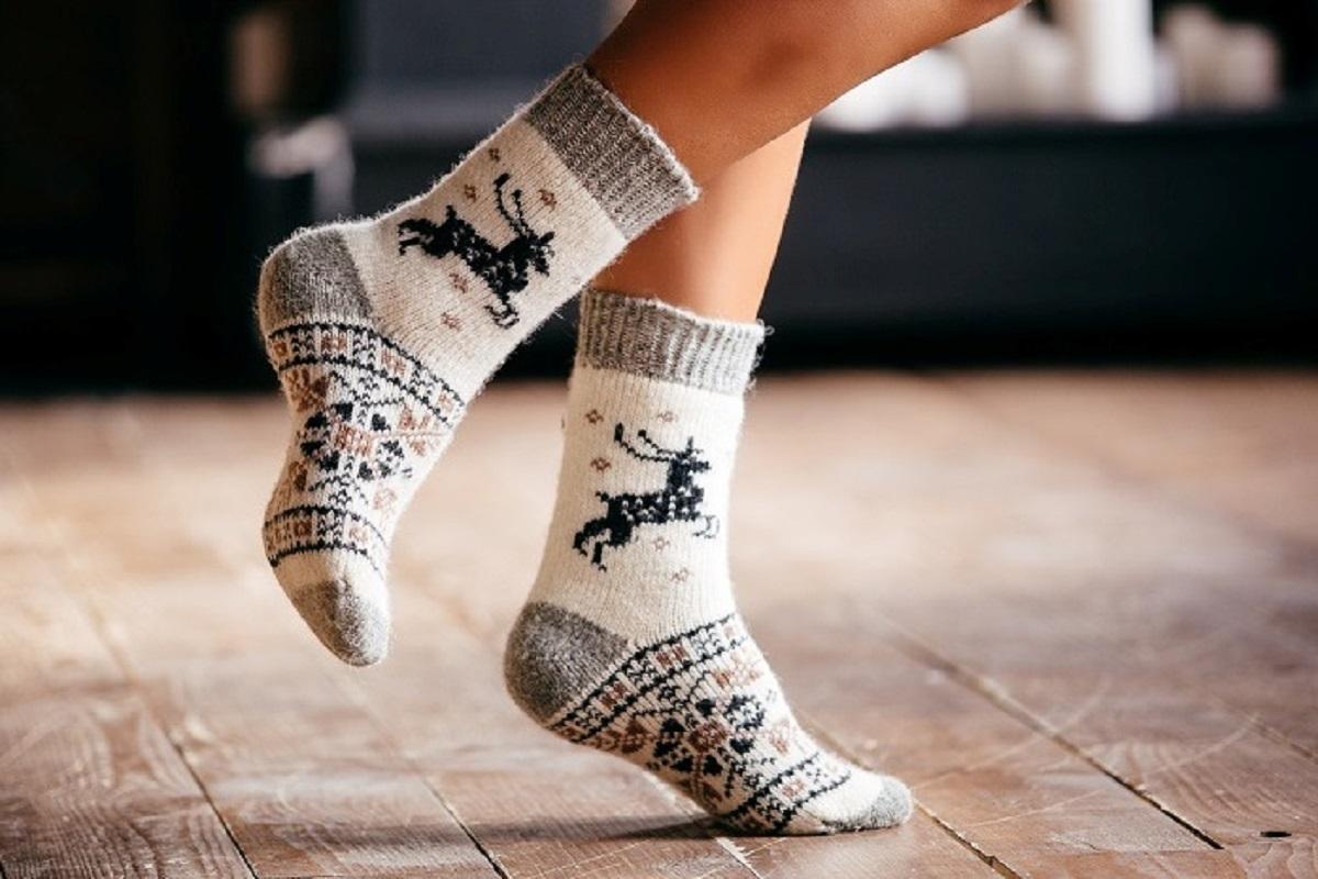 Шерстяные носки согреют даже в самые сильные холода